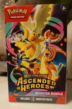 Pokemon TCG Ascended Heroes Booster Bundle Factory Sealed - Image 1