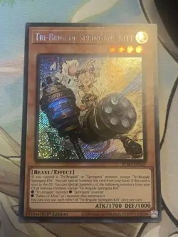 X4 Yugioh Tri-Brigade Springans Kitt BPRO-EN025 - Image 2