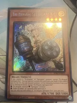 X4 Yugioh Tri-Brigade Springans Kitt BPRO-EN025 - Image 4