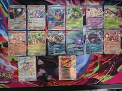 Pokemon TCG Scarlet & Violet UR / EX Lot Of 14 Cards - Image 1