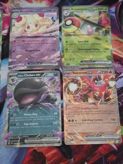 Pokemon TCG Scarlet & Violet UR / EX Lot Of 14 Cards - Image 4