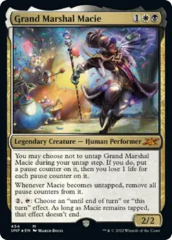 Grand Marshal Macie (454 Galaxy) FOIL Unfinity NM Mythic Rare CARD ABUGames - Image 1