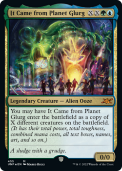 It Came from Planet Glurg (455 Galaxy) FOIL Unfinity NM CARD ABUGames - Image 1
