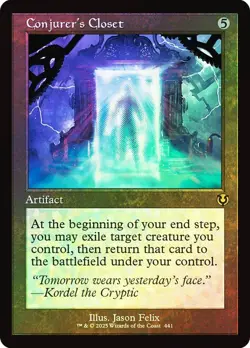 Conjurer's Closet Foil Retro Frame Innistrad Remastered NM MTG - Image 1