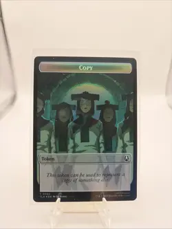Copy/Soldier Token -Double-Sided Foil- Avatar The Last Airbender TLA mtg NM/M - Image 1
