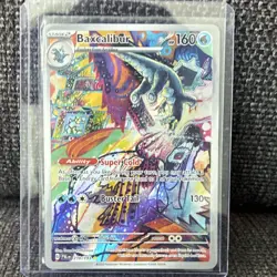 Pokemon Company Baxcalibur 210/193 Paldea Evolved Illustration Rare Holo ENG - Image 1