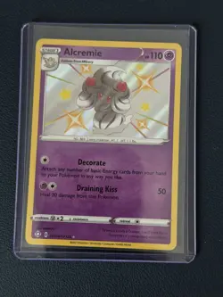 Pokemon Card Alcremie SV058/SV122 Shiny Shining Fates Near Mint - Image 1