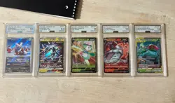 Pokemon TCG Japanese & one Chinese Bulk AGS Graded Cards 9.5 And 10 [5 Slabs] - Image 1