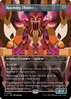 Roaming Throne (REGULAR) x1 - MTG The Lost Caverns of Ixalan LCI #344 - Image 1