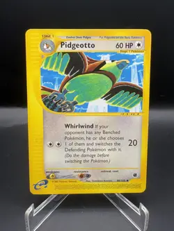 Pokemon Expedition Pidgeotto Non Holo 88/165 NEAR MINT Komiya - Image 1