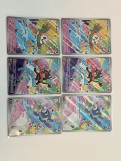 Pokemon TCG First Partner Illustration Collection Series 1 Gen 7 Starters(2x) - Image 1