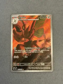 Pokemon TCG Scizor 205/197 Illustration Rare Full Art - Obsidian Flames NM - Image 1
