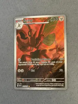Pokemon TCG Scizor 205/197 Illustration Rare Full Art - Obsidian Flames NM - Image 2