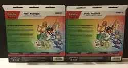 Pokemon TCG First Partner Illustration Collection Series 1 Sealed X 2 - Image 2