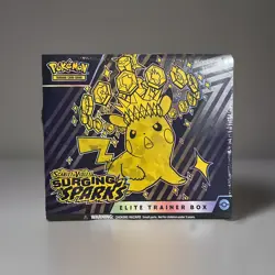 Pokemon TCG Surging Sparks ETB Elite Trainer Box Sealed New - Image 1