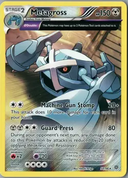 Metagross (50) Rare XY - Ancient Origins 50/98 NM Reverse Holo - Pokemon - Image 1