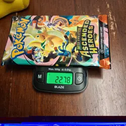 Pokemon Ascended Heroes - VERY HEAVY Booster Pack - 22.79g - Possible SIRUU - Image 1