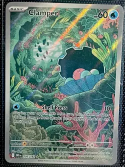 Pokemon TCG Clamperl Illustration Rare 195/182 Sv10: Destined Rivals Holo - Image 1