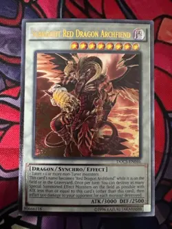 Scarlight Red Dragon Archfiend DOCS-EN046 Ultimate Rare Unlimited Edition NM-M - Image 1