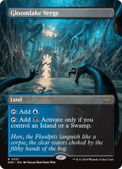 Gloomlake Verge (REGULAR) x1 - MTG Duskmourn: House of Horror DSK #331 - Image 1