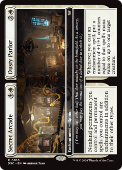 Secret Arcade // Dusty Parlor (REGULAR) x1 - MTG DSC #10 - Image 1