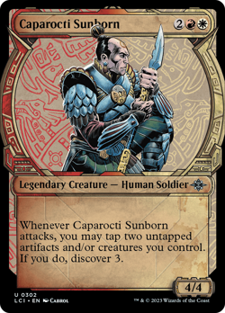 Caparocti Sunborn (REGULAR) x1 - MTG The Lost Caverns of Ixalan LCI #302 - Image 1