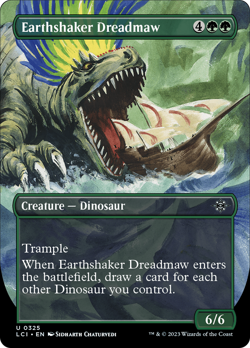 Earthshaker Dreadmaw (REGULAR) x1 - MTG The Lost Caverns of Ixalan LCI #325 - Image 1