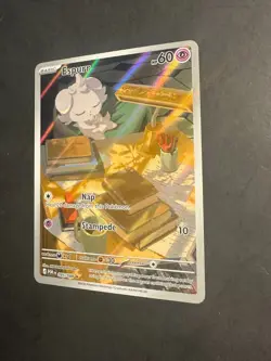 2026 Pokemon MEG Perfect Order Espurr 95 /88 Full art Holo illustration rare - Image 3