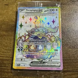 SEALED Pokemon Terapagos ex - 165 SV: Scarlet & Violet Promo - Image 1