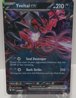 The Pokemon Company Pokemon TCG Yveltal EX 053/088 Phantom Forces Full Art Ultr… - Image 1