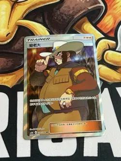 Pokemon T-Chinese Sun & Moon Clay SR 230 Full Art US SELLER - Image 1