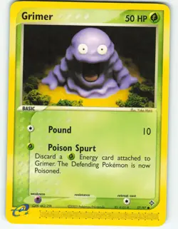 Grimer - 57/97 Dragon - Pokemon TCG - 2003 - Image 1