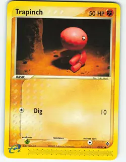 Trapinch - 78/97 Dragon - Pokemon TCG - 2003 - Image 1