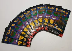 Pokemon TCG Trick or Trade Booster Pack 2024 Factory Sealed - Lot of 10 - Image 1