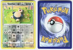 Snorlax 109/159 Rare Crown Zenith Pokemon Reverse Holo Lightly Played - Image 1