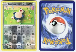 Snorlax 109/159 Rare Crown Zenith Pokemon Reverse Holo Lightly Played - Image 1