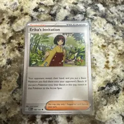 Pokemon Scarlet & Violet 151 - 160/165 Erika's Invitation - Image 1