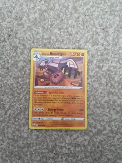 083/198 Galarian Runerigus | Rare Holo | Pokemon TCG Card SWSH06 Chilling Reign - Image 1