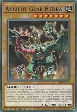Ancient Gear Hydra - LDS1-EN083 - Common - 1st Edition - Lightly Played - Legend - Image 1
