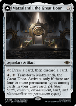 Matzalantli, the Great Door // The Core (REGULAR) x1 - MTG LCI #256 - Image 1
