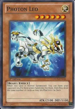 Photon Leo - ORCS-EN010 - Common - 1st Edition - Lightly Played - Order of Chaos - Image 1