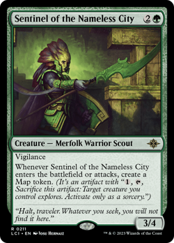 Sentinel of the Nameless City (REGULAR) x1 - MTG LCI #211 - Image 1