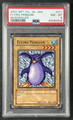 FLYING PENGUIN PSA 8 2002 YU-GI-OH! MCDONALD'S PROMOS #MP1-011 5602 - Image 1
