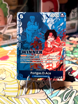Portgas.D.Ace (Winner Pack 2024 Oct.-Dec.) OP07-053 One Piece Promotion - Image 1