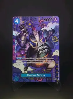 Gecko Moria (SP) ST03-004 - One Piece TCG- Alternate Art - OP08 - Two Legends LP - Image 1