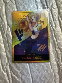 NBA Lakers X One Piece CG Nami Don!! Holo P-061 Promo - Image 2