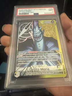 ONE PIECE Gecko Moria - OP14-080 (Alternate Art) The Azure Sea's Seven OP14 NM - Image 5