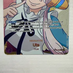 1x Uta - OP02-120 - SEC - Foil NM-Mint Booster OP-02: Paramount War One Piece - Image 2