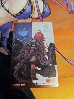 GODDESS OF VICTORY NIKKE Gun Girl Metal Card Collection NIHILISTER Card Japan - Image 2