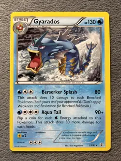 Gyarados 23/83 Pokemon Card Generations Miscut Alignment Dot Error - Image 1